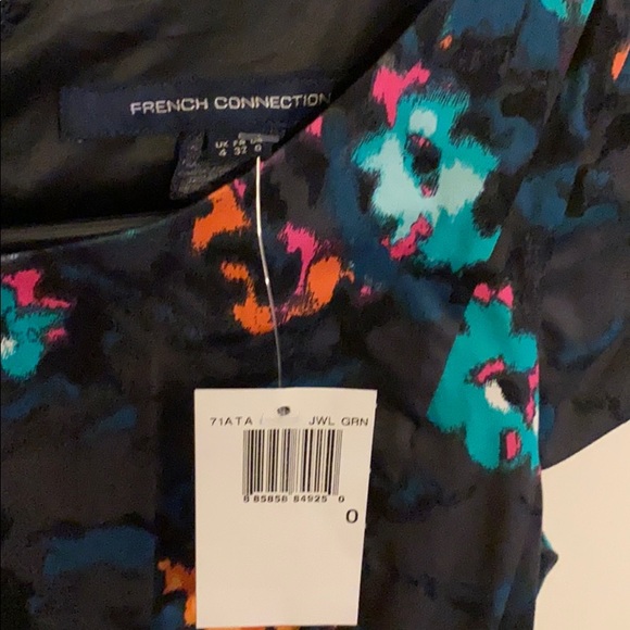 French Connection NWT Floral Cocktail Dress - Picture 2 of 4